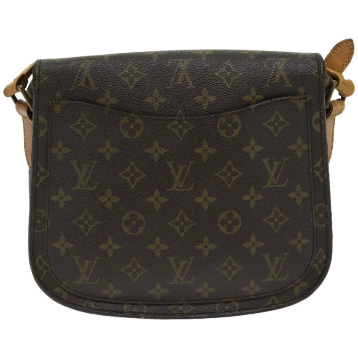 LOUIS VUITTON Monogram Saint Cloud GM Shoulder Bag Vintage M51242 LV Auth 66527