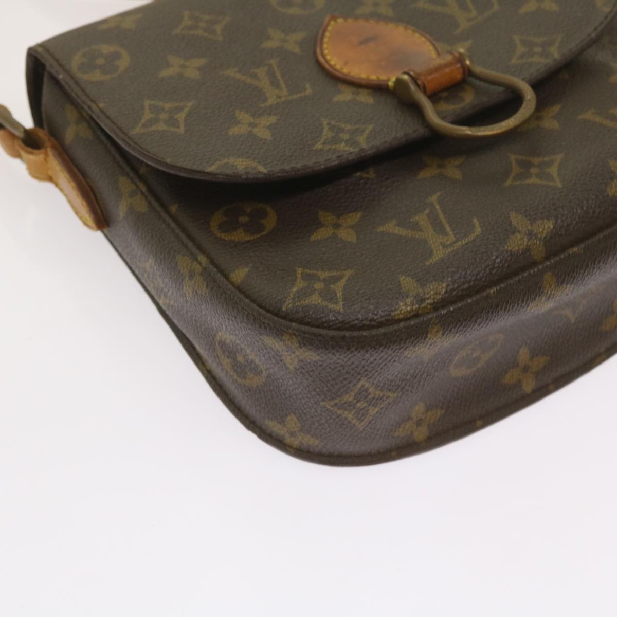 LOUIS VUITTON Monogram Saint Cloud MM Shoulder Bag M51243 LV Auth 66528