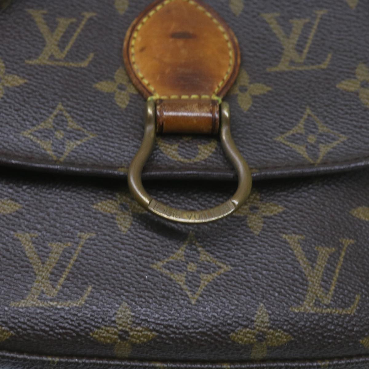 LOUIS VUITTON Monogram Saint Cloud MM Shoulder Bag M51243 LV Auth 66528