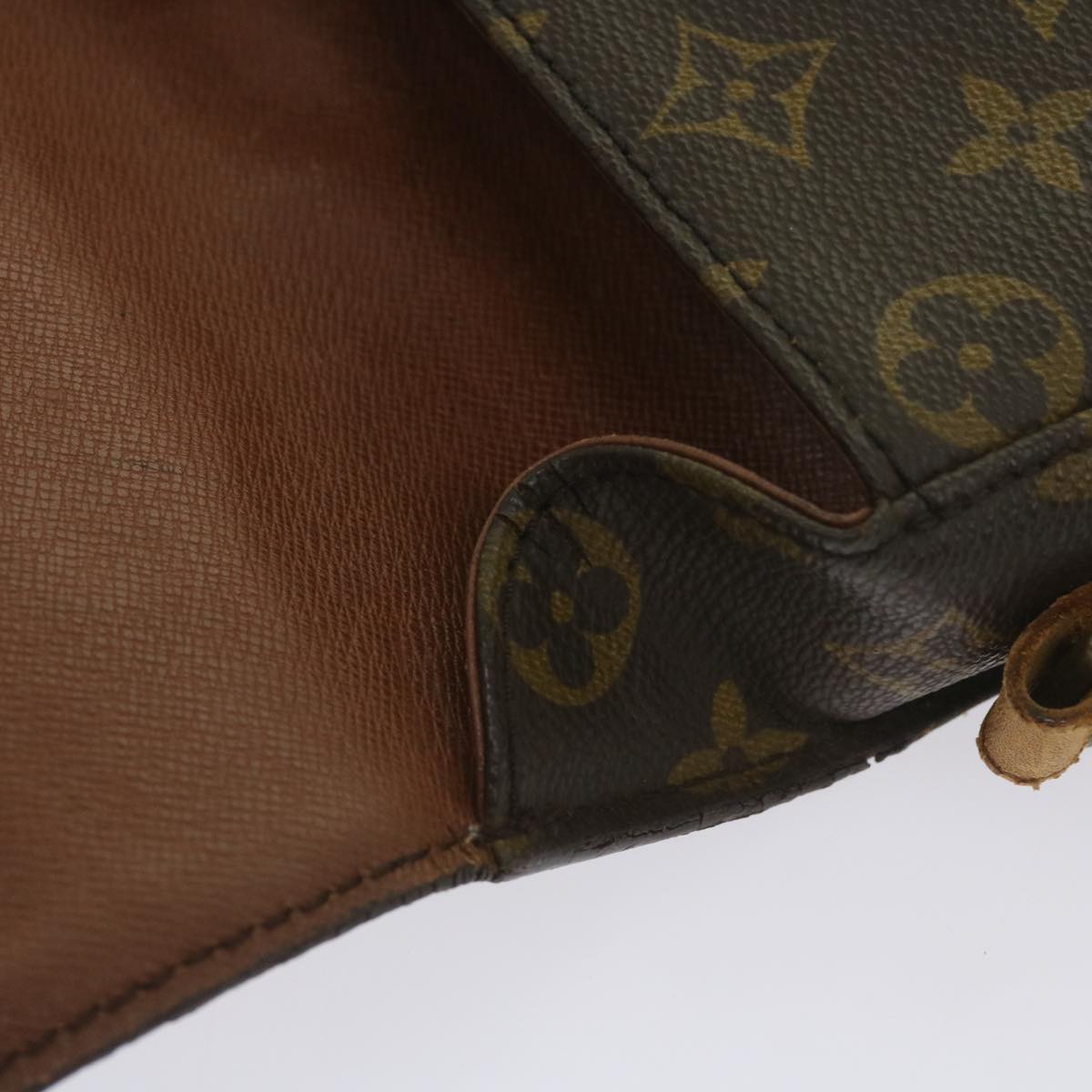 LOUIS VUITTON Monogram Saint Cloud MM Shoulder Bag M51243 LV Auth 66528