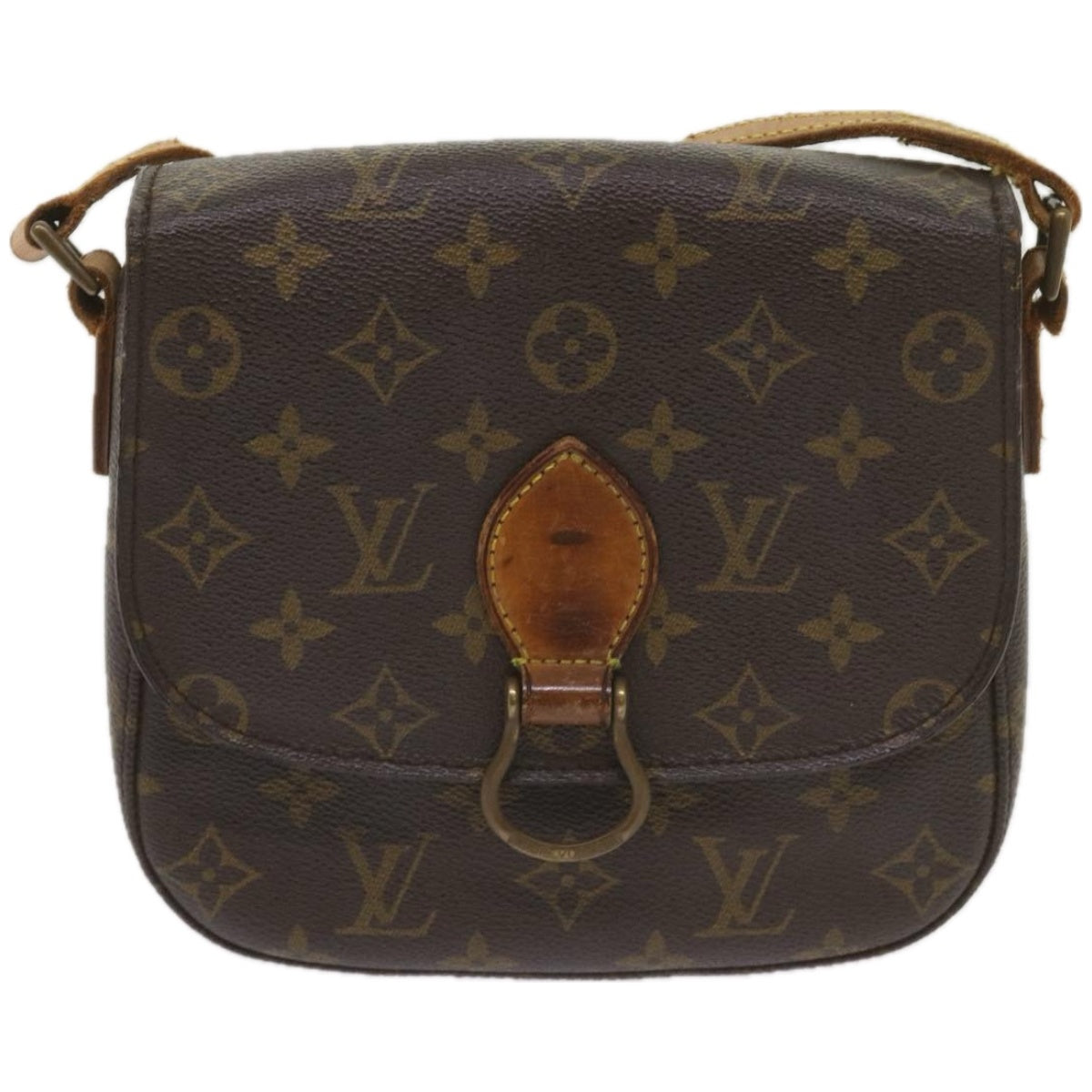 LOUIS VUITTON Monogram Saint Cloud MM Shoulder Bag M51243 LV Auth 66528 - 0