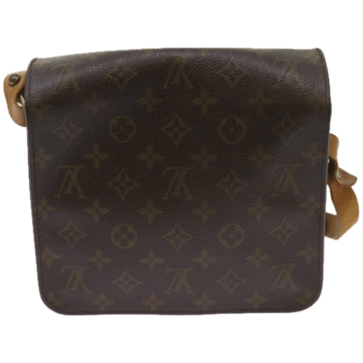 LOUIS VUITTON Monogram Cartouchiere MM Shoulder Bag M51253 LV Auth 66529 - 0