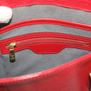 LOUIS VUITTON Epi Vavin PM Tote Bag SPO 2way Red LV Auth 66533SAV-18
