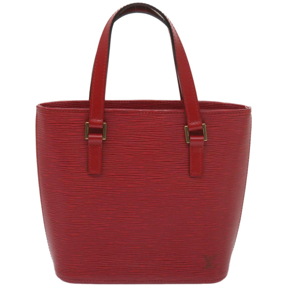LOUIS VUITTON Epi Vavin PM Tote Bag SPO 2way Red LV Auth 66533SAV