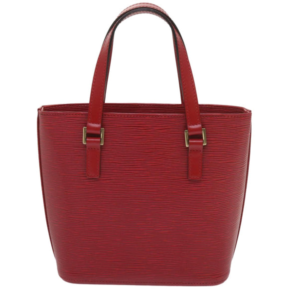 LOUIS VUITTON Epi Vavin PM Tote Bag SPO 2way Red LV Auth 66533SAV