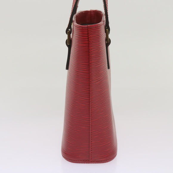 LOUIS VUITTON Epi Vavin PM Tote Bag SPO 2way Red LV Auth 66533SAV