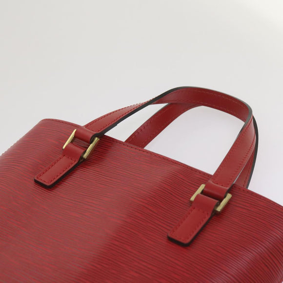 LOUIS VUITTON Epi Vavin PM Tote Bag SPO 2way Red LV Auth 66533SAV