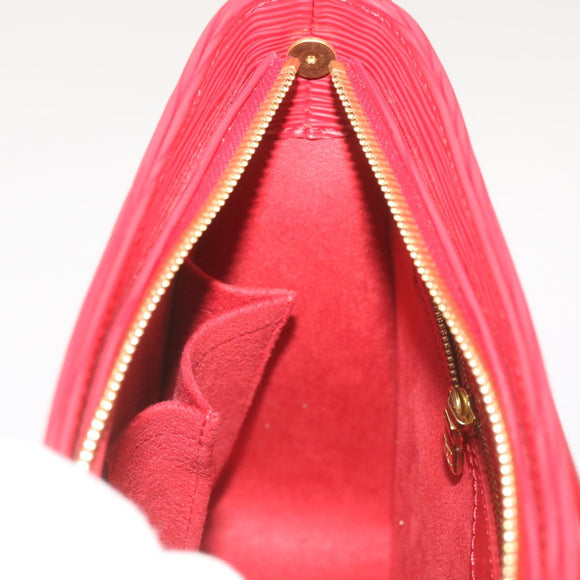 LOUIS VUITTON Epi Looping MM Shoulder Bag SPO Red LV Auth 66534SAV
