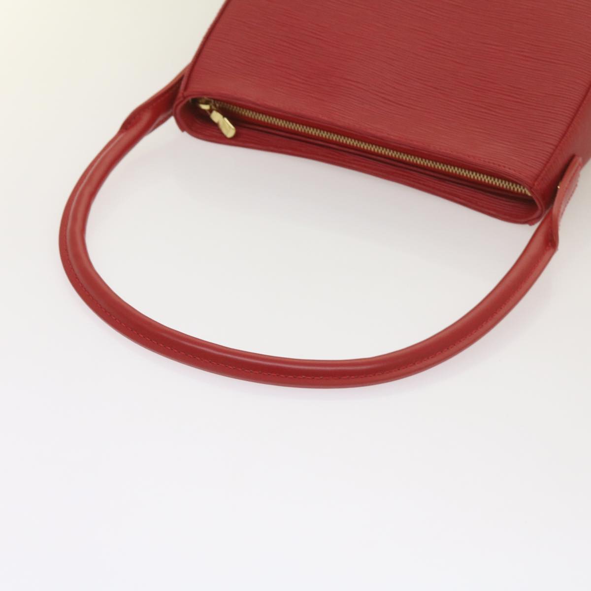 LOUIS VUITTON Epi Looping MM Shoulder Bag SPO Red LV Auth 66534SA