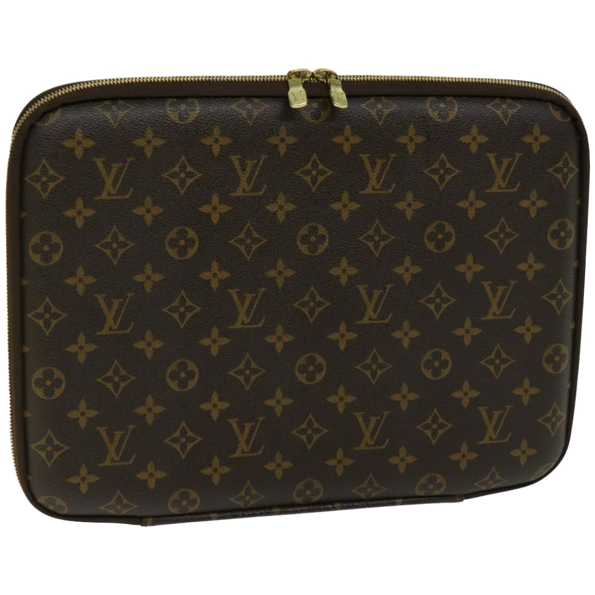 LOUIS VUITTON Monogram Computer Sleeve PM PC Case M56396 LV Auth 66546