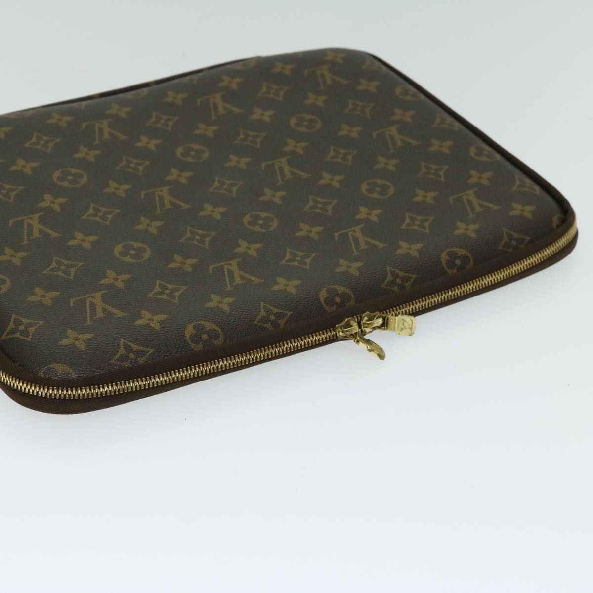 LOUIS VUITTON Monogram Computer Sleeve PM PC Case M56396 LV Auth 66546