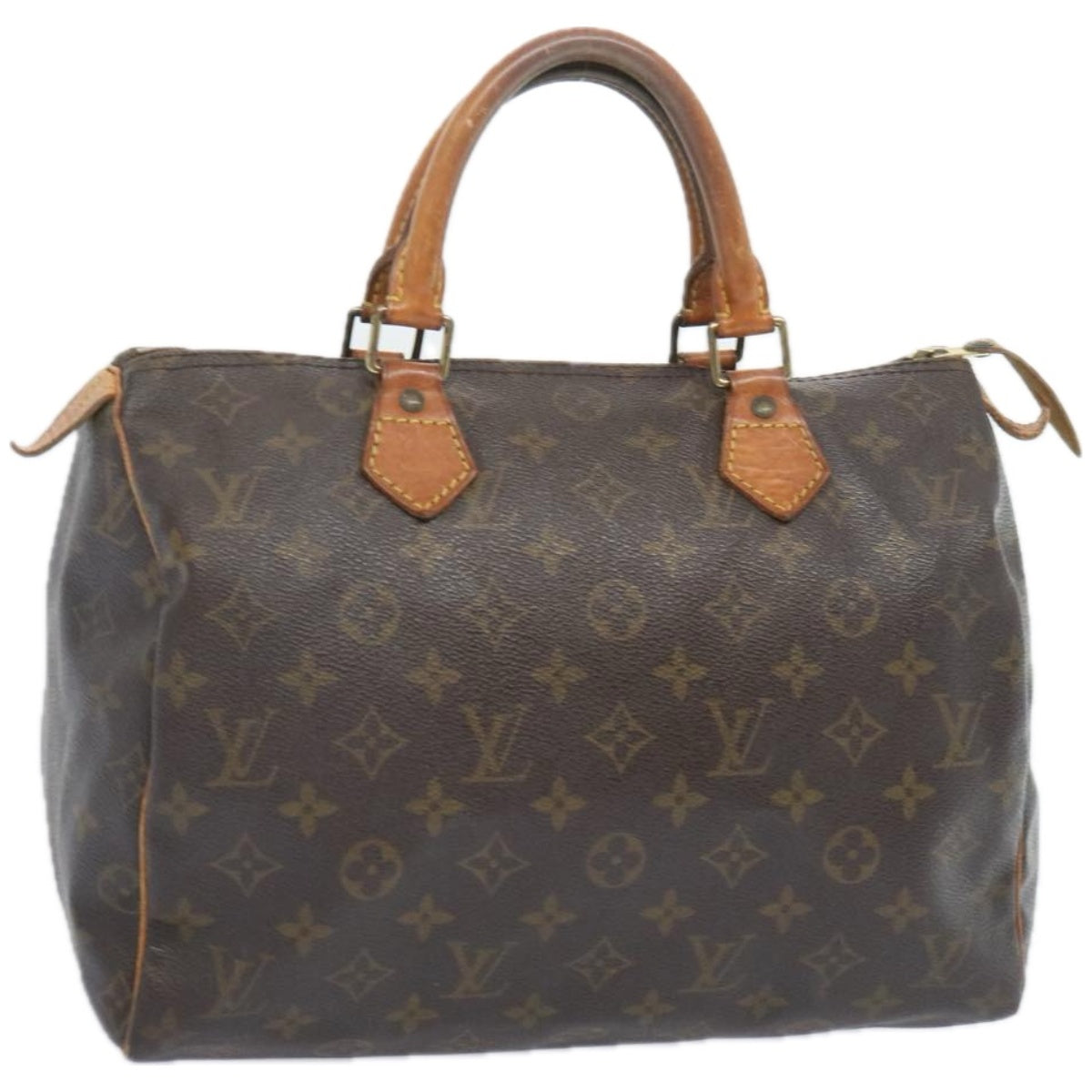 LOUIS VUITTON Monogram Speedy 30 Hand Bag M41526 LV Auth 66566