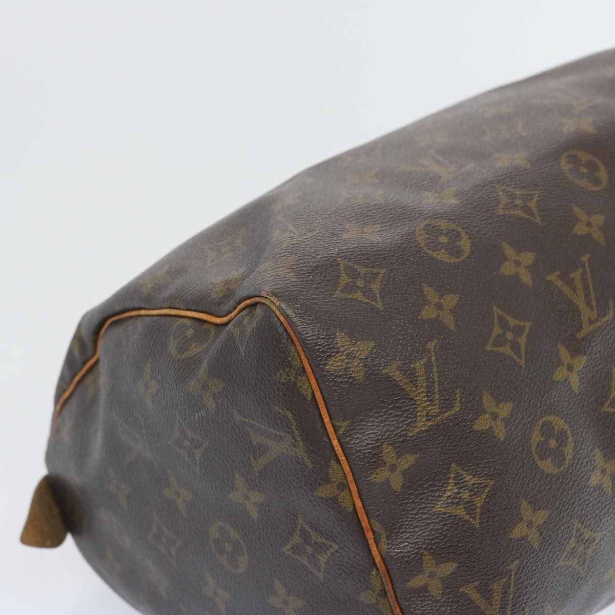 LOUIS VUITTON Monogram Speedy 30 Hand Bag M41526 LV Auth 66566