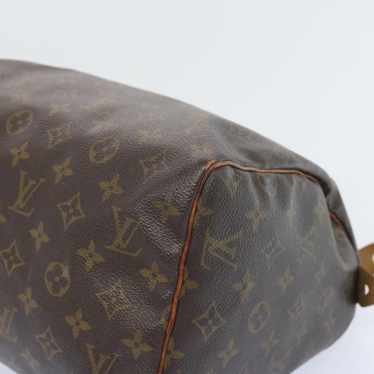 LOUIS VUITTON Monogram Speedy 30 Hand Bag M41526 LV Auth 66566