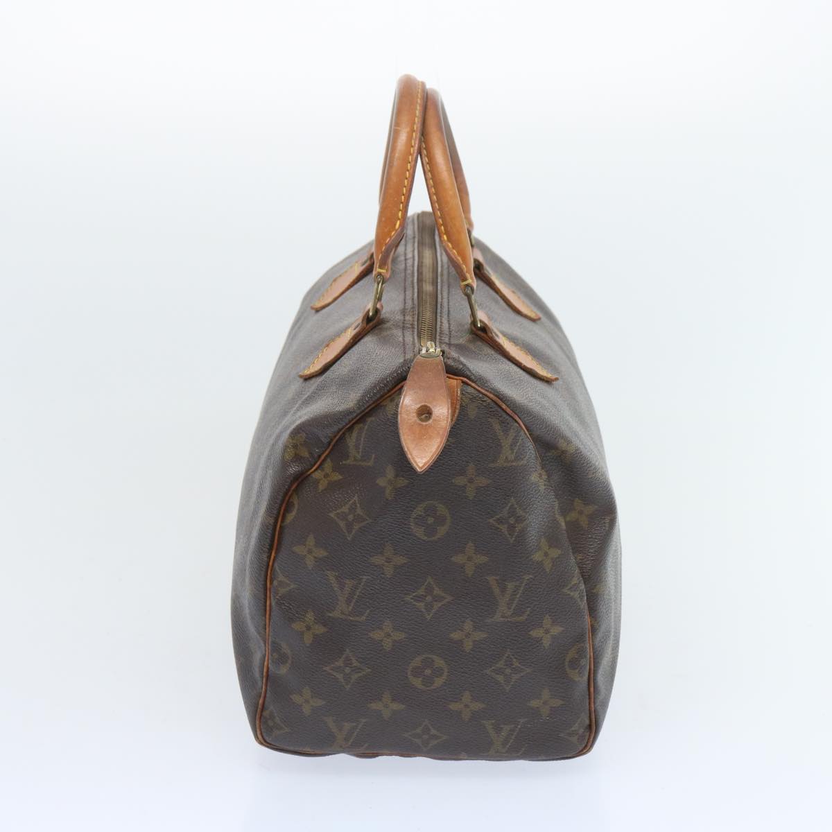 LOUIS VUITTON Monogram Speedy 30 Hand Bag M41526 LV Auth 66566