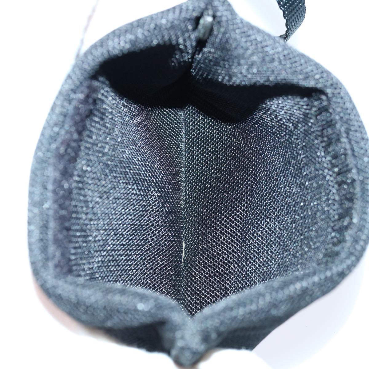 PRADA Tote Bag Nylon Black Auth 66592