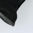 GUCCI Bamboo Hand Bag Nylon 2way Black 001 1095 1878 Auth 66621-11