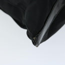 GUCCI Bamboo Hand Bag Nylon 2way Black 001 1095 1878 Auth 66621-14