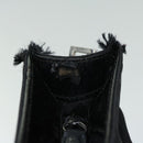 GUCCI Bamboo Hand Bag Nylon 2way Black 001 1095 1878 Auth 66621-16