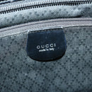 GUCCI Bamboo Hand Bag Nylon 2way Black 001 1095 1878 Auth 66621-17