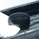 GUCCI Bamboo Hand Bag Nylon 2way Black 001 1095 1878 Auth 66621-22