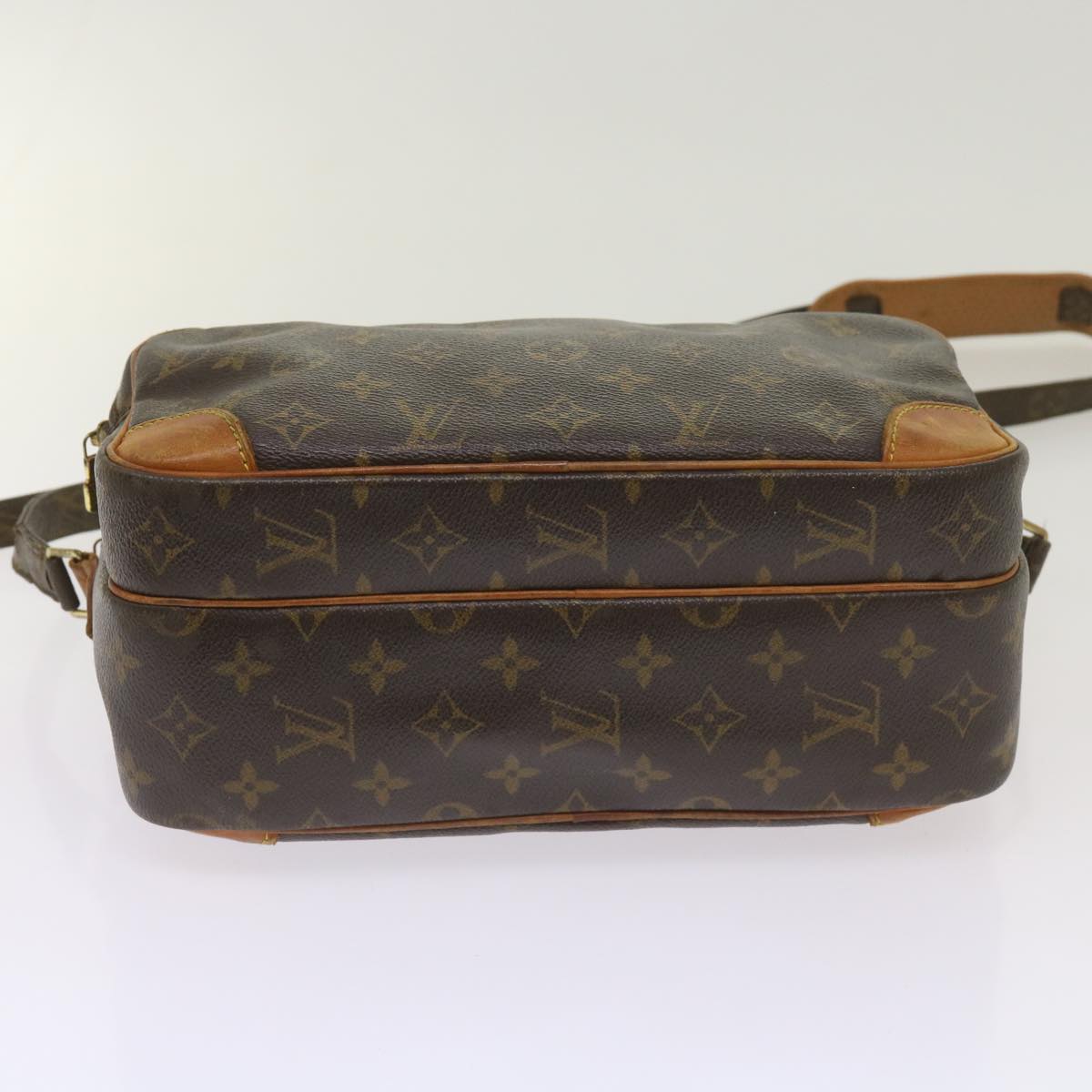 LOUIS VUITTON Monogram Nile Shoulder Bag M45244 LV Auth 66665