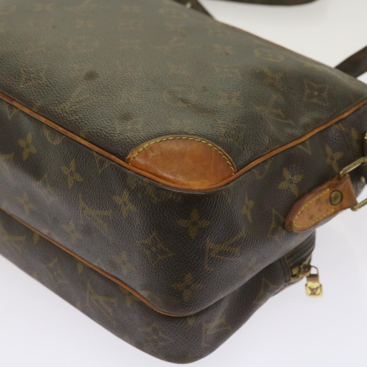 LOUIS VUITTON Monogram Nile Shoulder Bag M45244 LV Auth 66665