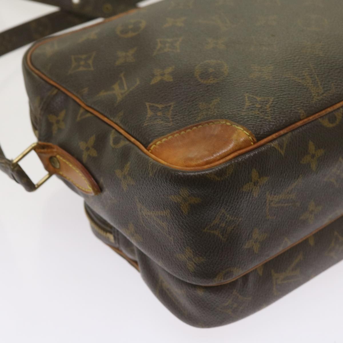 LOUIS VUITTON Monogram Nile Shoulder Bag M45244 LV Auth 66665