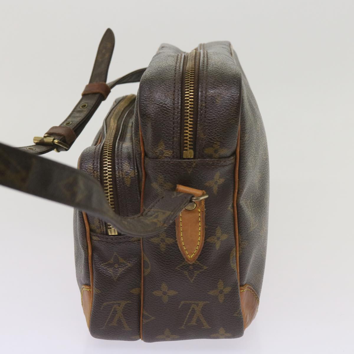 LOUIS VUITTON Monogram Nile Shoulder Bag M45244 LV Auth 66665