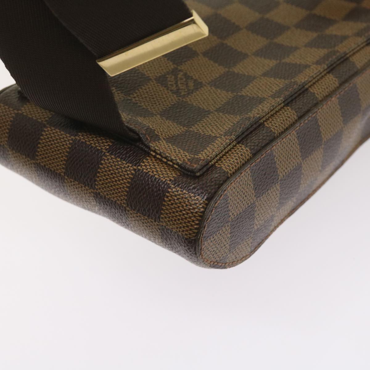 LOUIS VUITTON Damier Ebene Geronimos Shoulder Bag N51994 LV Auth 66694