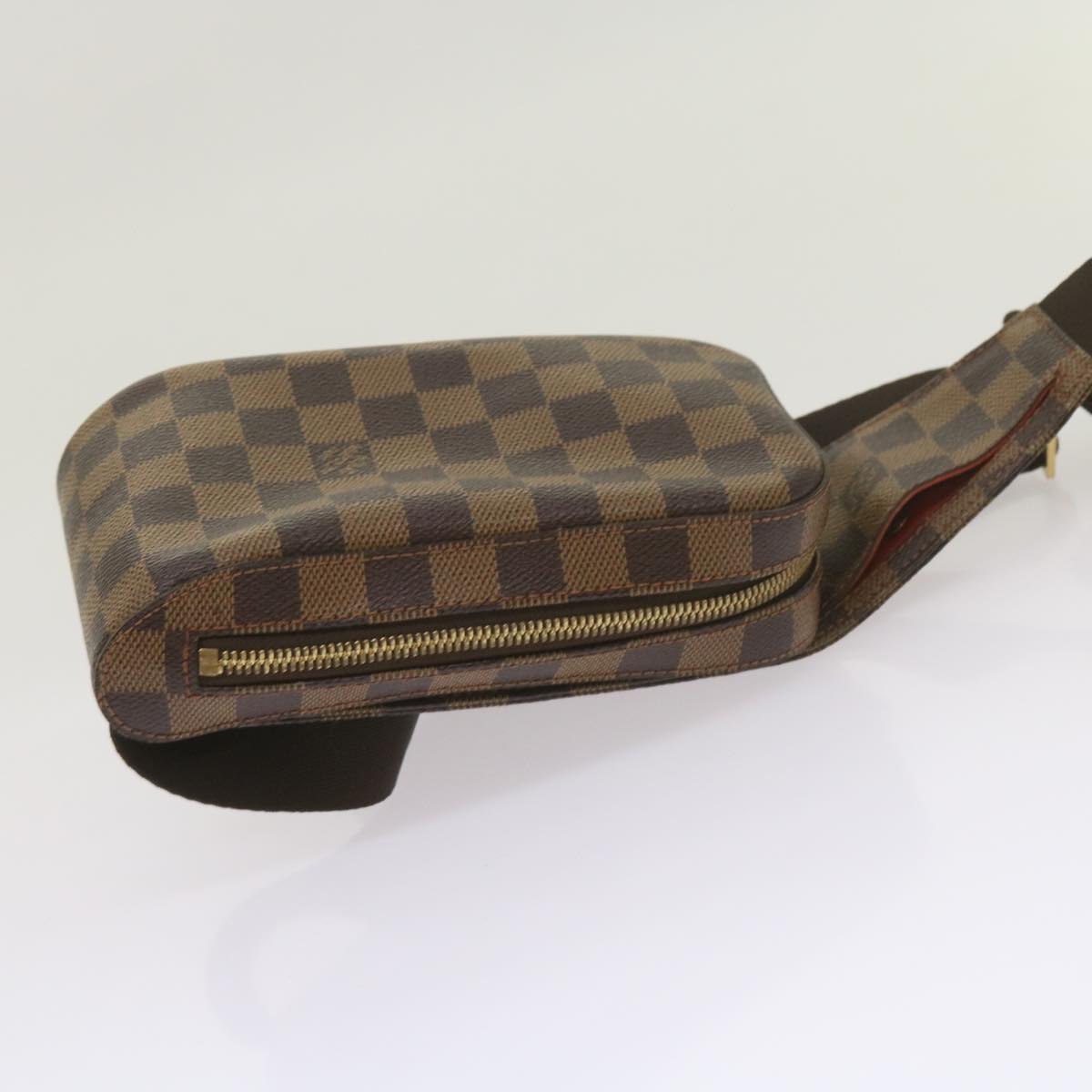 LOUIS VUITTON Damier Ebene Geronimos Shoulder Bag N51994 LV Auth 66694