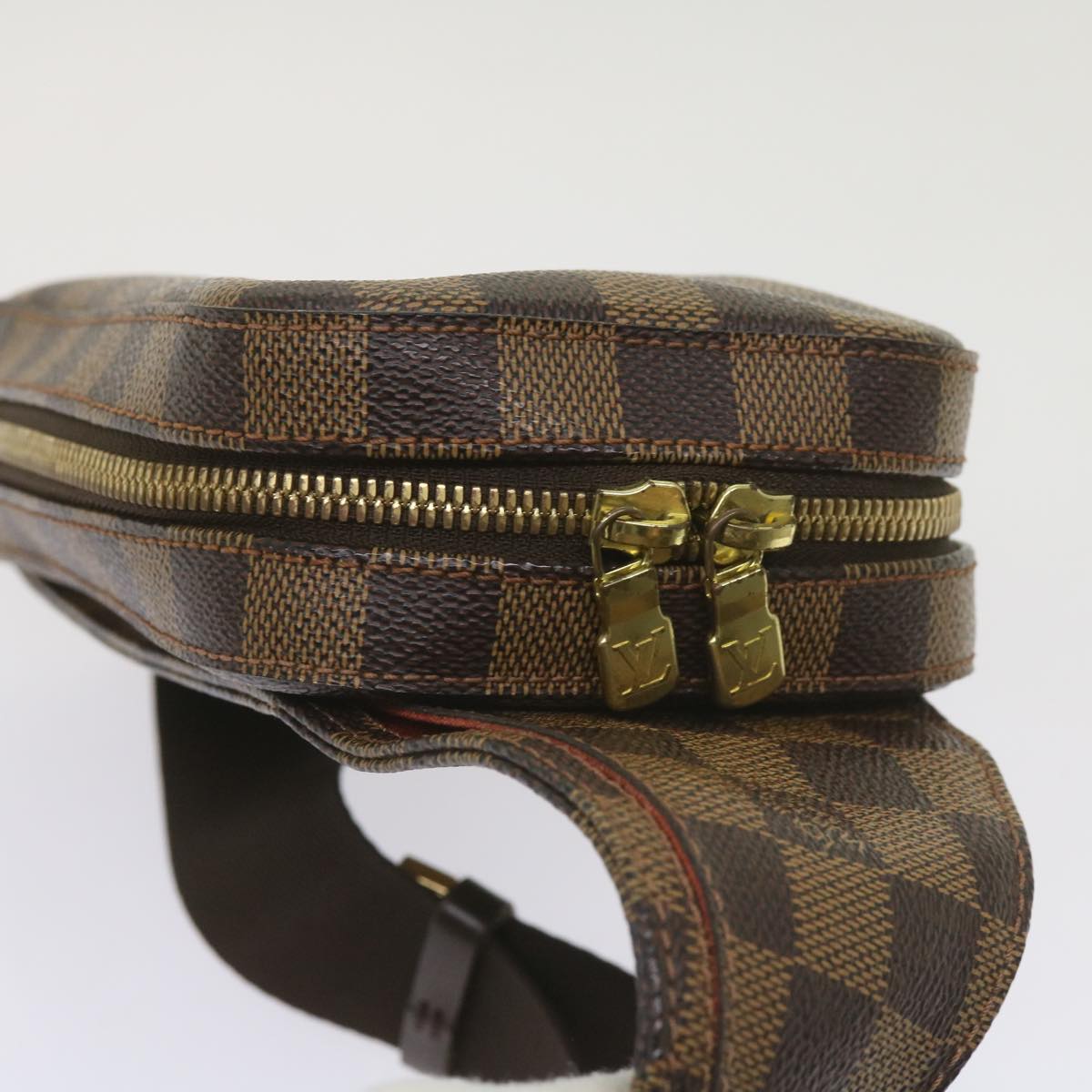 LOUIS VUITTON Damier Ebene Geronimos Shoulder Bag N51994 LV Auth 66694