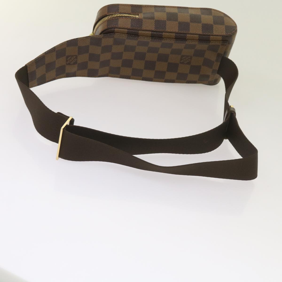 LOUIS VUITTON Damier Ebene Geronimos Shoulder Bag N51994 LV Auth 66694