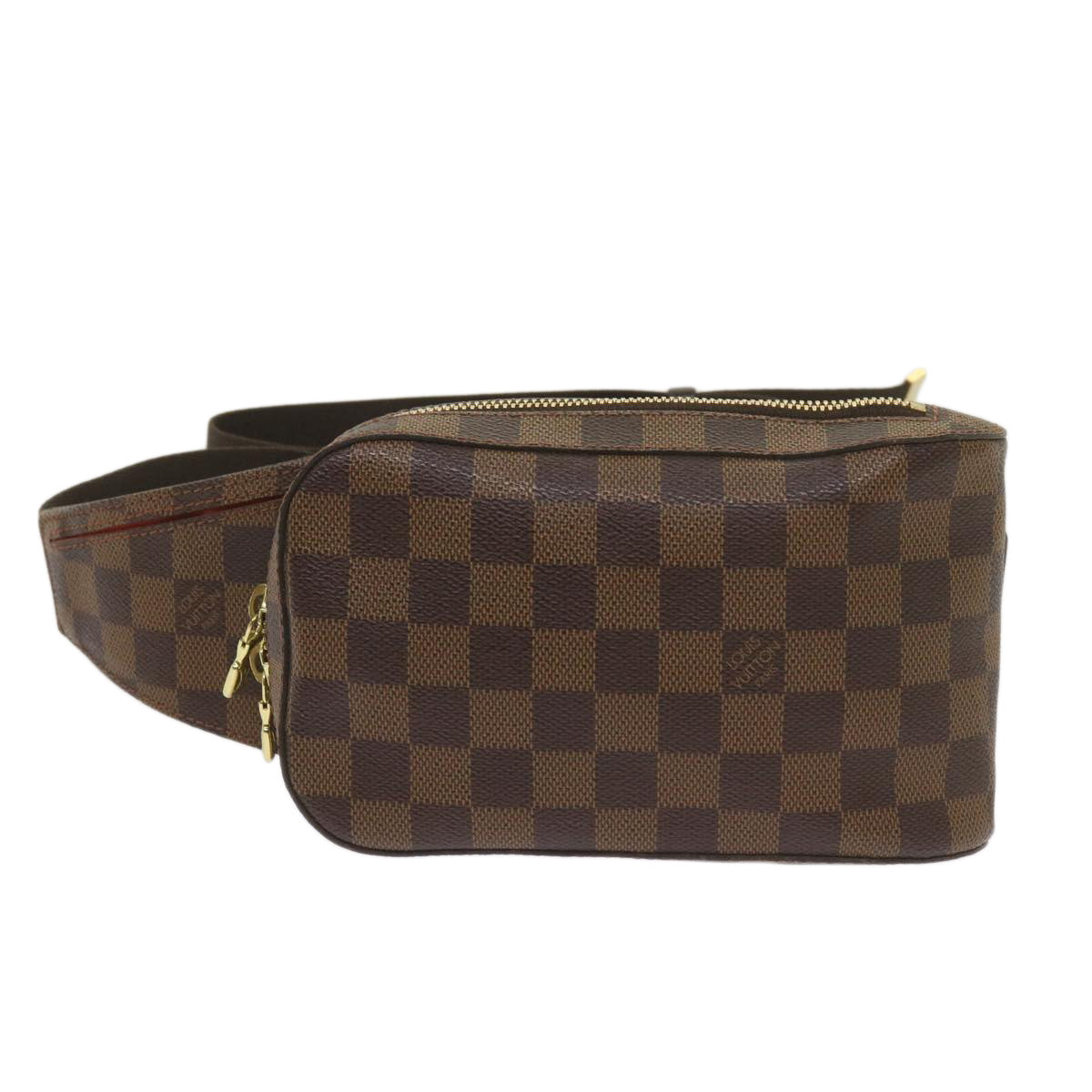 LOUIS VUITTON Damier Ebene Geronimos Shoulder Bag N51994 LV Auth 66695 - 0