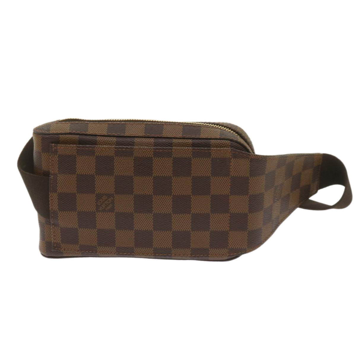 LOUIS VUITTON Damier Ebene Geronimos Shoulder Bag N51994 LV Auth 66695