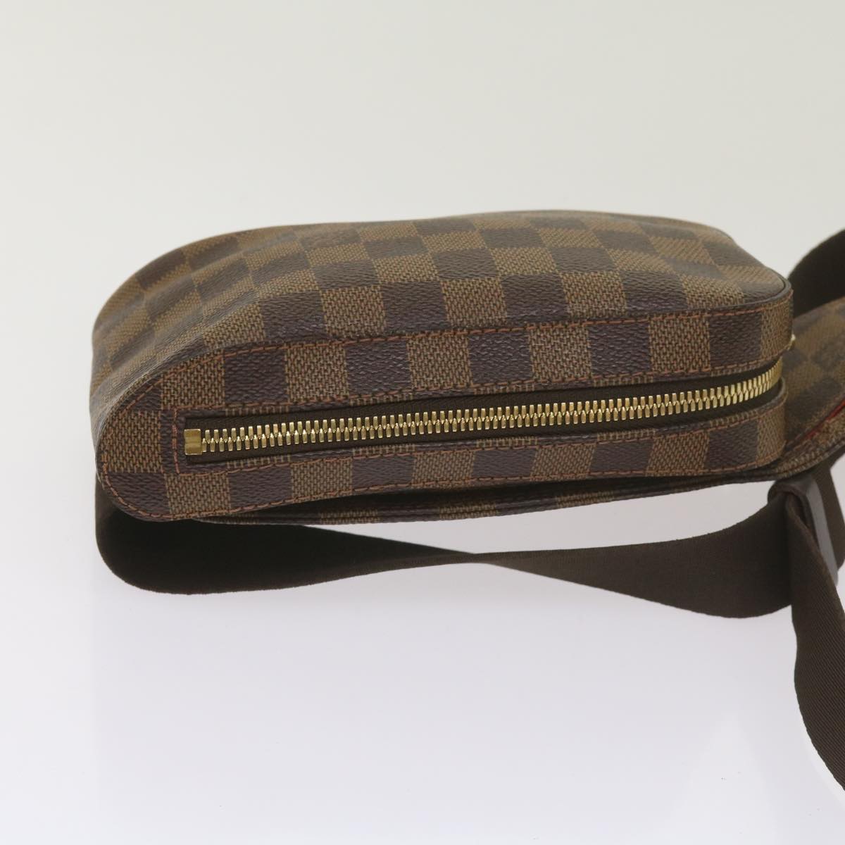 LOUIS VUITTON Damier Ebene Geronimos Shoulder Bag N51994 LV Auth 66695