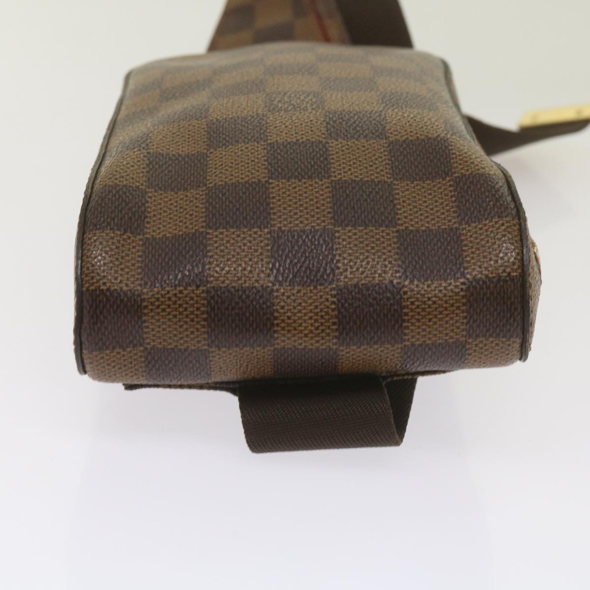 LOUIS VUITTON Damier Ebene Geronimos Shoulder Bag N51994 LV Auth 66695