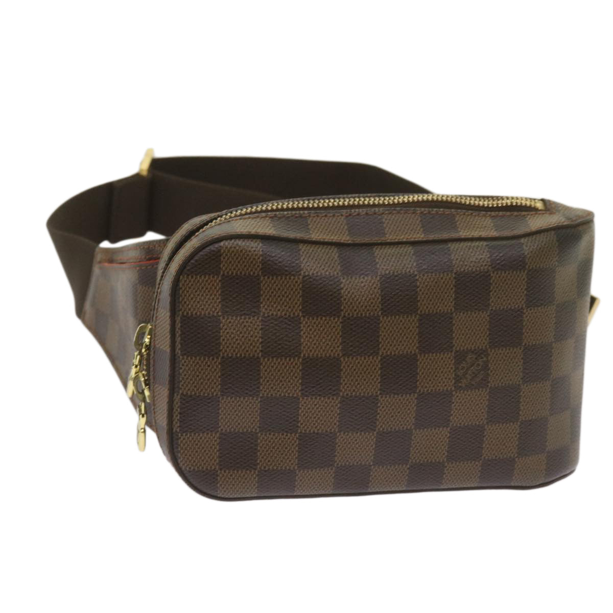 LOUIS VUITTON Damier Ebene Geronimos Shoulder Bag N51994 LV Auth 66696