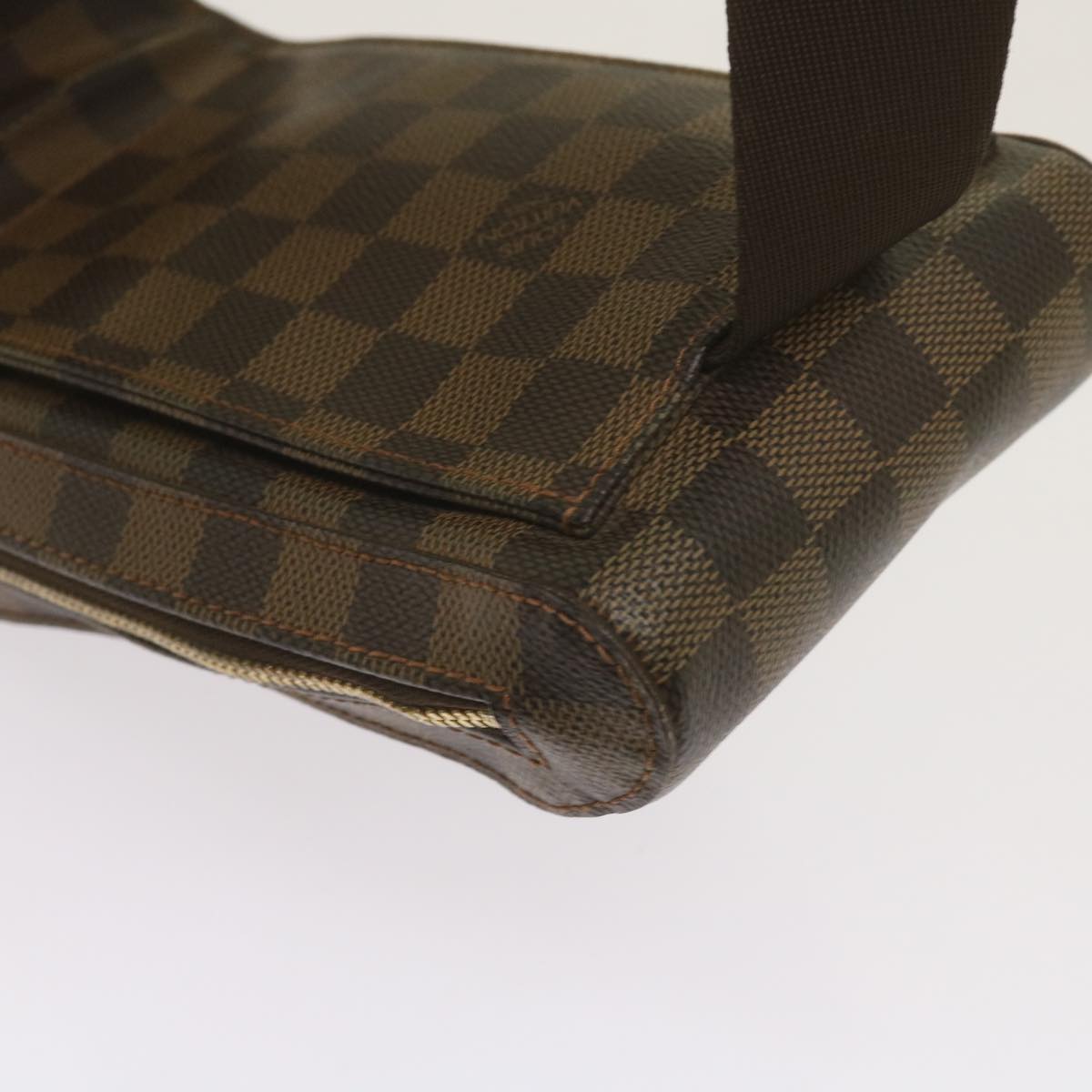 LOUIS VUITTON Damier Ebene Geronimos Shoulder Bag N51994 LV Auth 66696