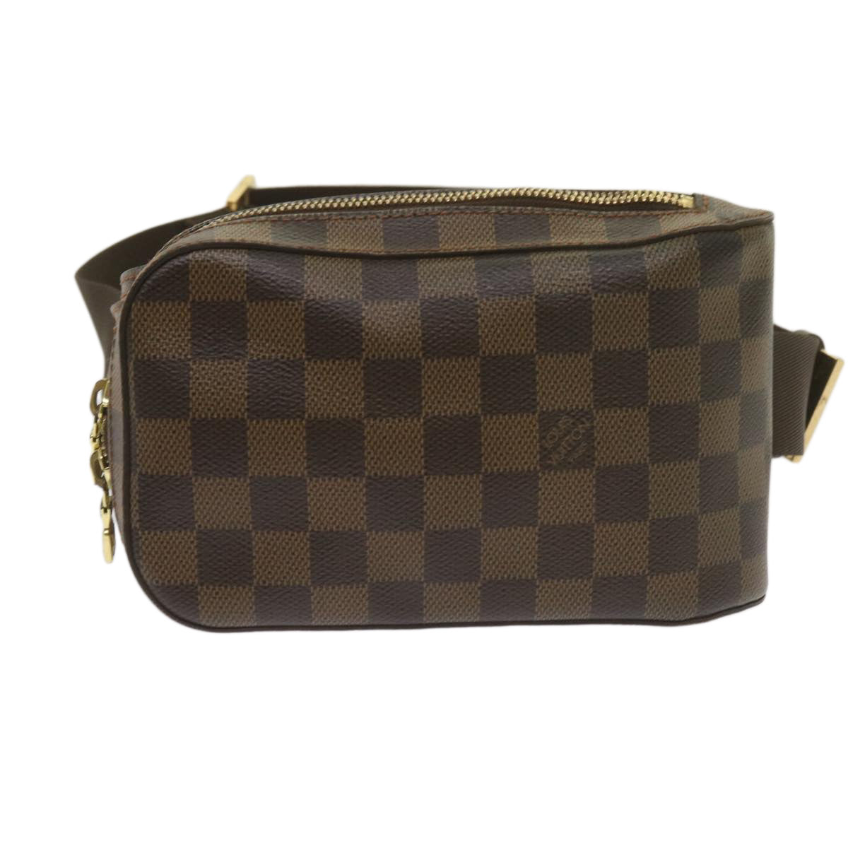 LOUIS VUITTON Damier Ebene Geronimos Shoulder Bag N51994 LV Auth 66696 - 0