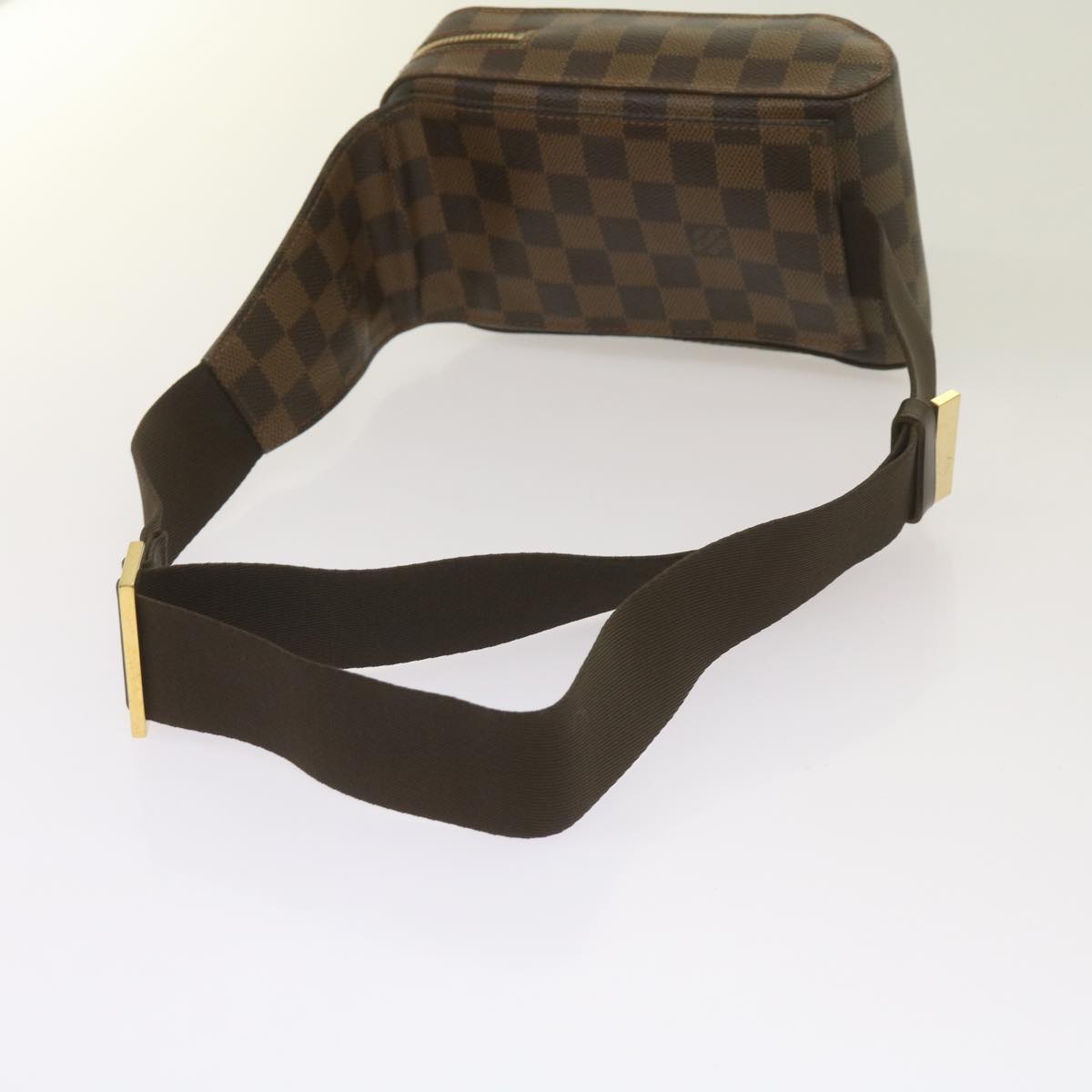 LOUIS VUITTON Damier Ebene Geronimos Shoulder Bag N51994 LV Auth 66696