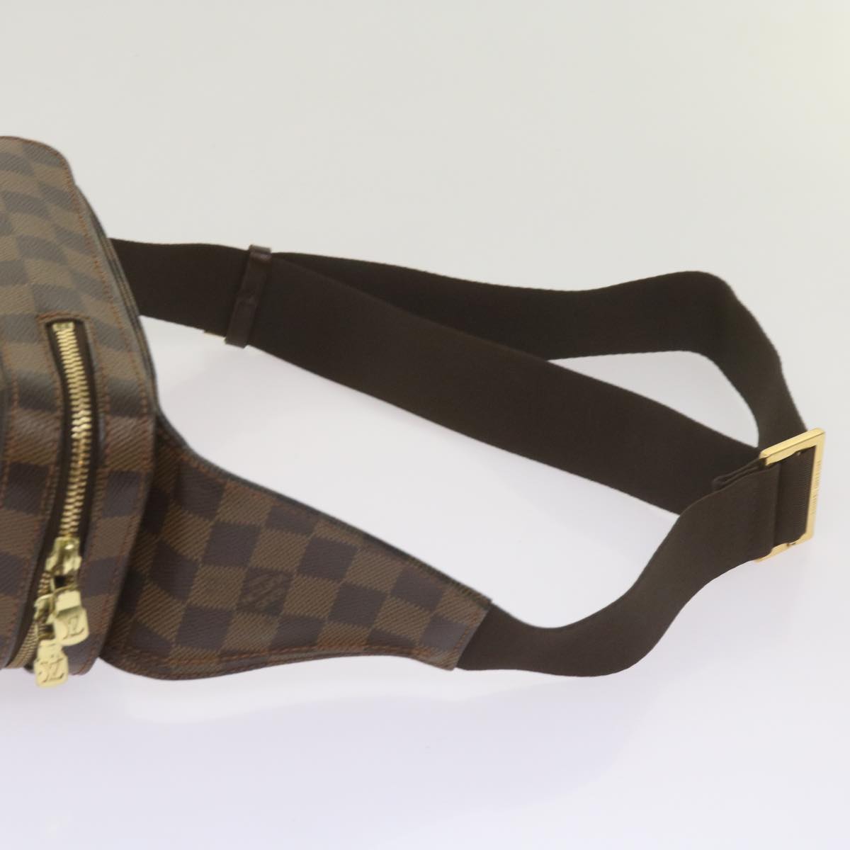 LOUIS VUITTON Damier Ebene Geronimos Shoulder Bag N51994 LV Auth 66696