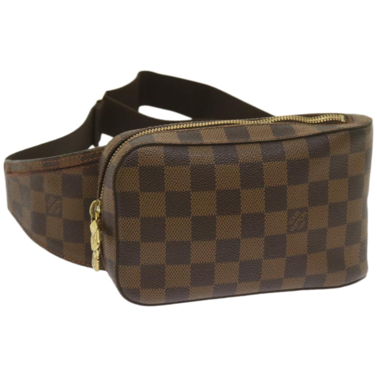 LOUIS VUITTON Damier Ebene Geronimos Shoulder Bag N51994 LV Auth 66697