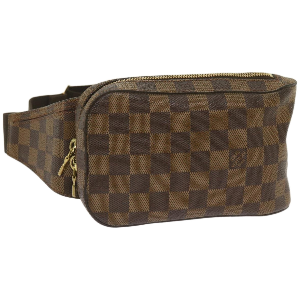 LOUIS VUITTON Damier Ebene Geronimos Shoulder Bag N51994 LV Auth 66698