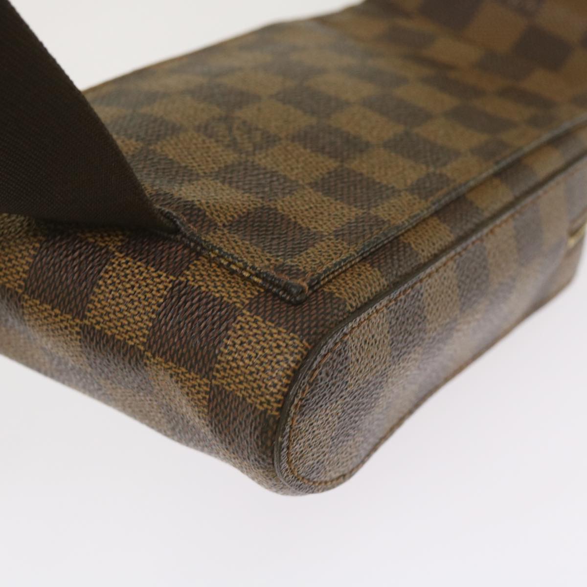 LOUIS VUITTON Damier Ebene Geronimos Shoulder Bag N51994 LV Auth 66698