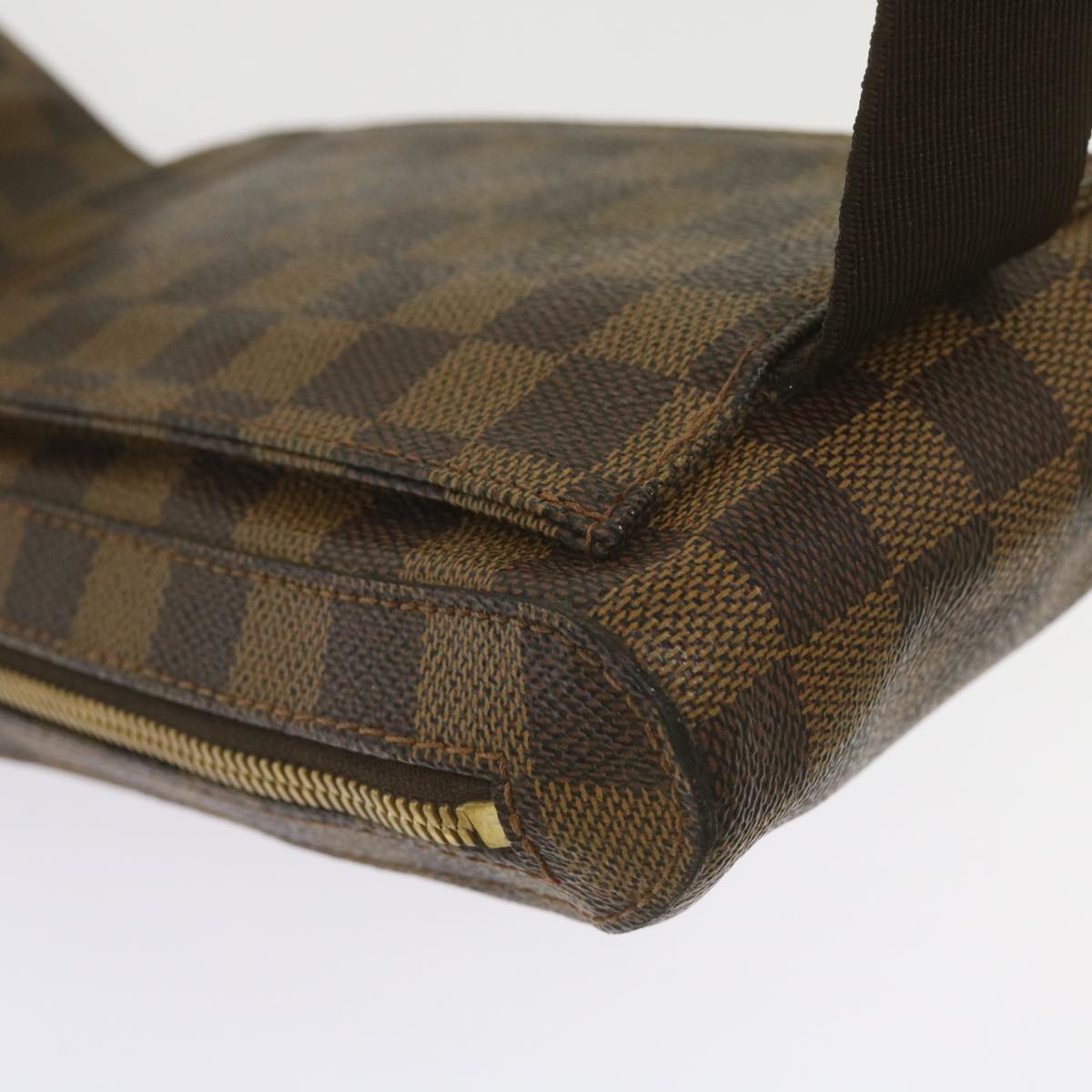 LOUIS VUITTON Damier Ebene Geronimos Shoulder Bag N51994 LV Auth 66698