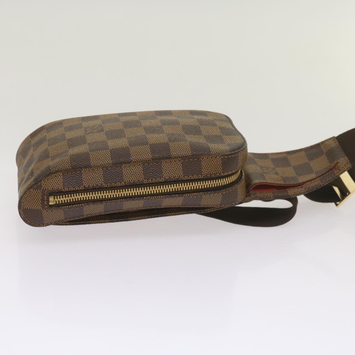 LOUIS VUITTON Damier Ebene Geronimos Shoulder Bag N51994 LV Auth 66698