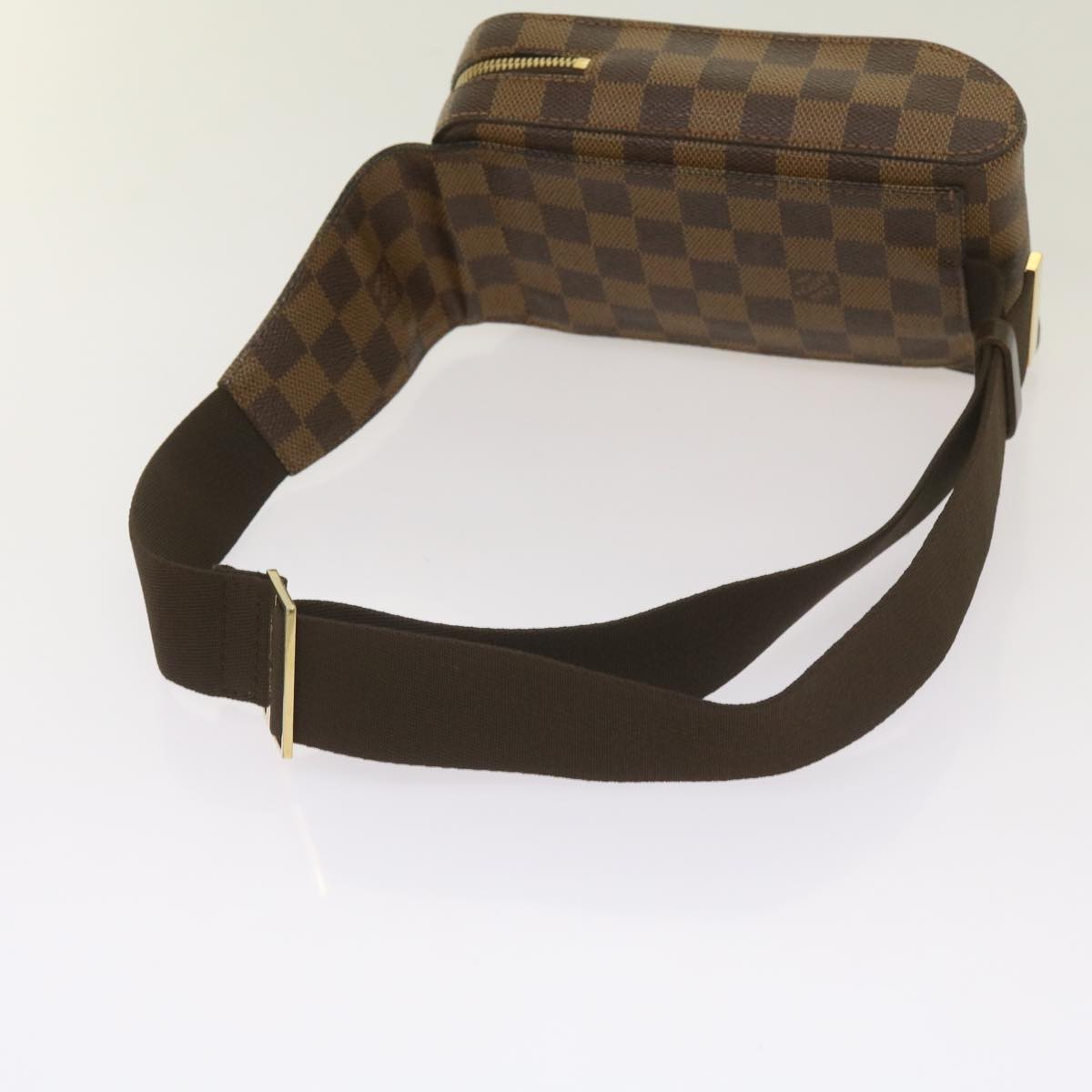 LOUIS VUITTON Damier Ebene Geronimos Shoulder Bag N51994 LV Auth 66698