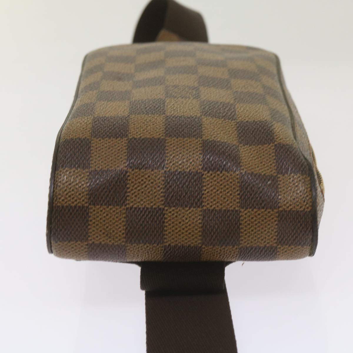 LOUIS VUITTON Damier Ebene Geronimos Shoulder Bag N51994 LV Auth 66698