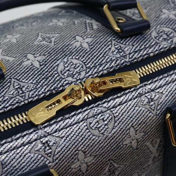 LOUIS VUITTON Gelamineerde Jacquard Keepall Bandouliere 45 Tas M22923 Auth 66710SM